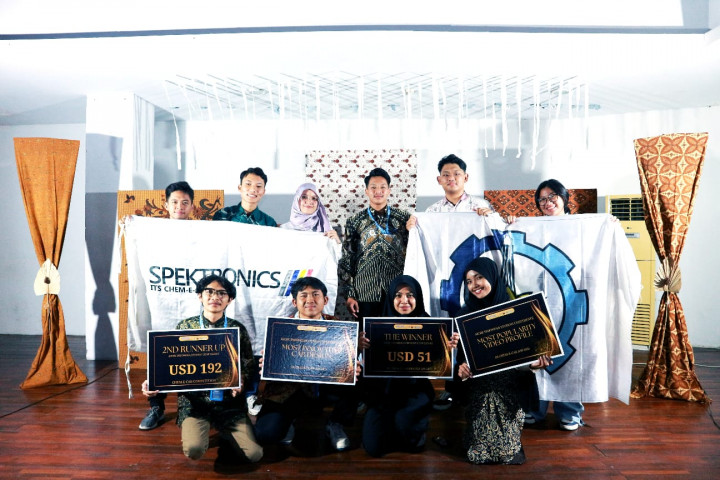 Top! Tim Spektronics ITS Sabet 4 Gelar Juara di AISC 2024