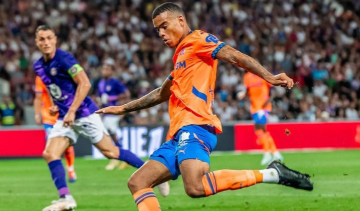 Mason Greenwood Moncer Bersama Marseille