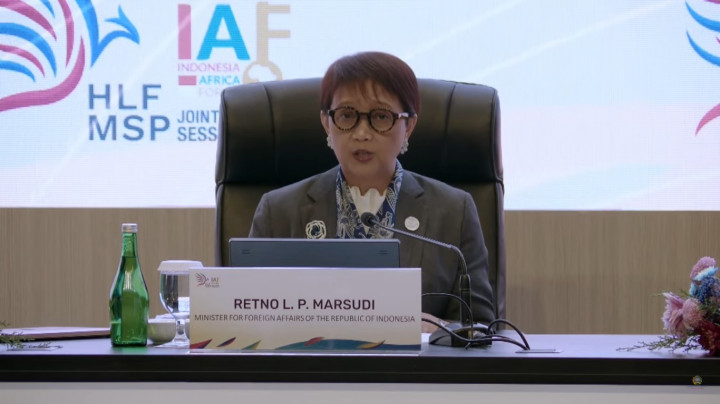 Menlu Retno: IAF Jadi Kendaraan Indonesia Perkuat Hubungan dengan Afrika