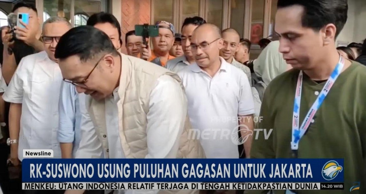 RK-Suswono Kantongi Puluhan Gagasan untuk Bangun Jakarta