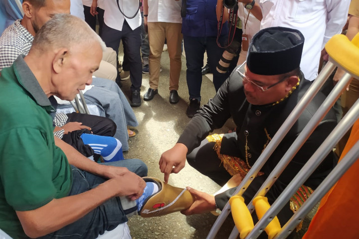 Penyerahan Bantuan Kaki Palsu di Aceh, Langkah Nyata Menuju Inklusivitas