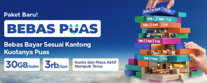 Kuota Habis & Uang Tiris? Tenang, Bisa Internetan dengan XL Bebas Puas Mulai dari Rp3 Ribu