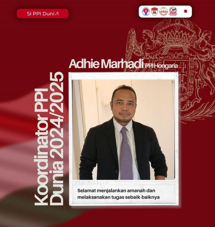 Dosen Unri Adhie Marhadi Terpilih Sebagai Koordinator PPI Dunia Periode 2024-2025
