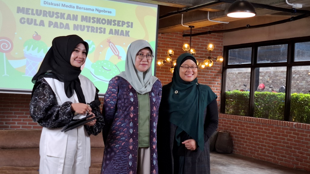 Diskusi Media bersama Ngobras: Meluruskan Miskonsepsi Gula pada Nutrisi Anak. Dok. Aulia/Medcom