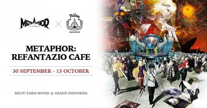 Perkenalkan Metaphor:ReFantazio, Sega Bakal Gelar Cafe Khusus di Jakarta