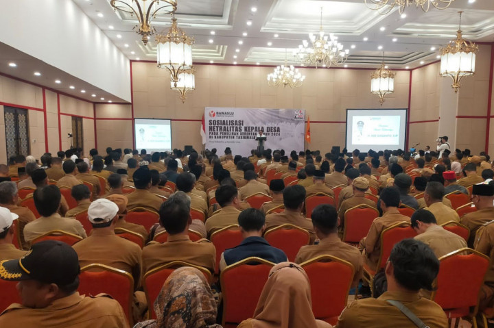Ratusan Kades di Tasikmalaya Dituntut Netral pada Pilkada 2024