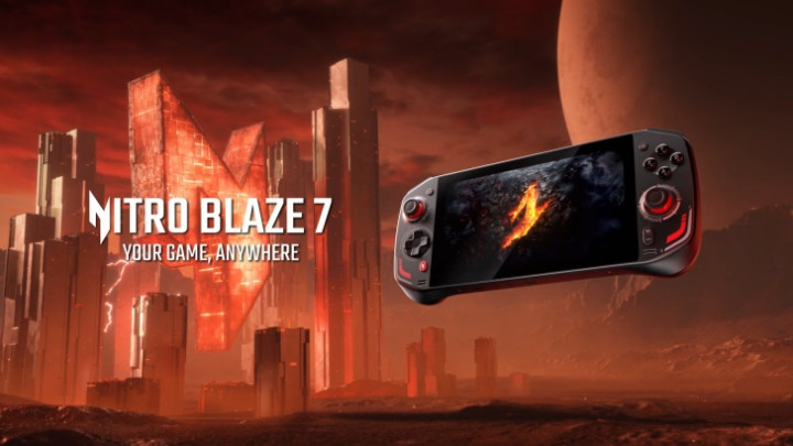 Acer Debut Handheld Gaming Pertamanya, Nitro Blaze 7