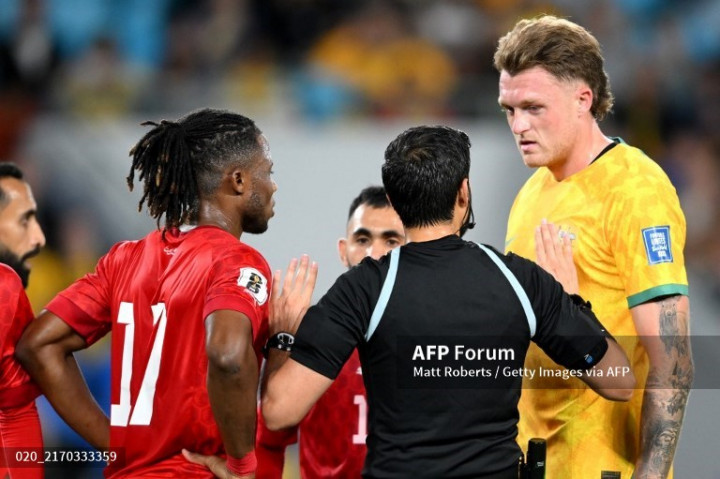 Australia vs Bahrain: Diwarnai Kartu Merah dan Gol Bunuh Diri, Socceroos Tumbang di Kandang