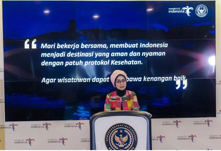 Adyatama Kepariwisataan dan Ekonomi Kreatif Ahli Utama Kemenparekraf, Nia Niscaya. Dok. Kemenparekraf