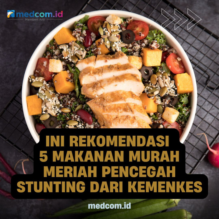 5 Makanan Murah Meriah Pencegah Stunting