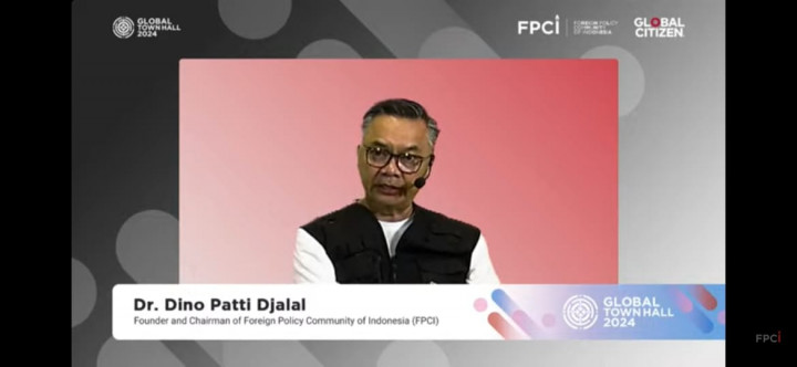 Buka Global Town Hall 2024, Dino Tekankan Pentingnya Peran Masyarakat Sipil