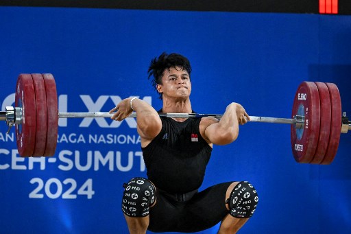 Pecahkan Rekor Nasional, Rizki Rebut Emas Kelas 89 Kg