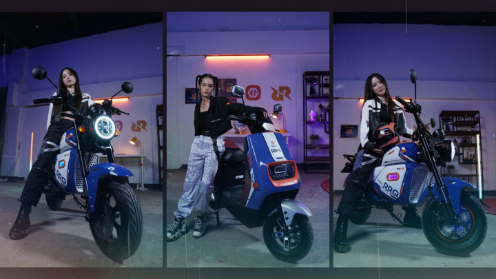 Gandeng Goda, RRQ Punya Kendaraan Listrik Limited Edition