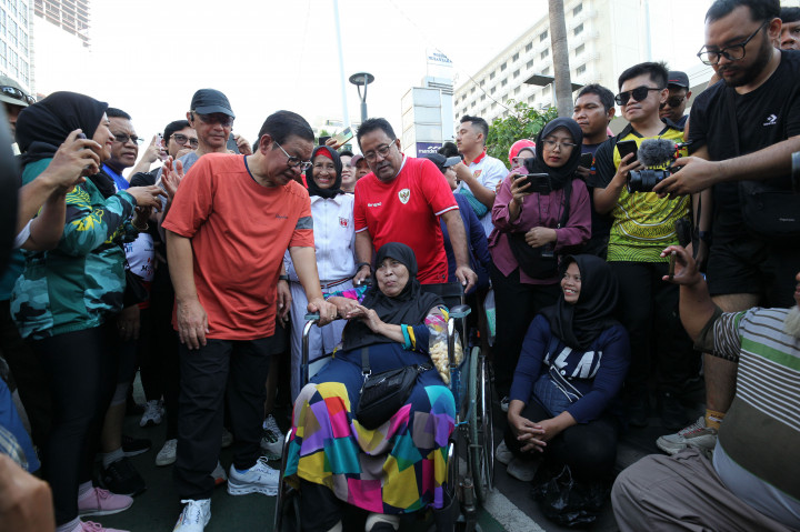 Sapa Warga di CFD, Pramono-Rano Fokuskan Program ke Kelas Menengah-Bawah