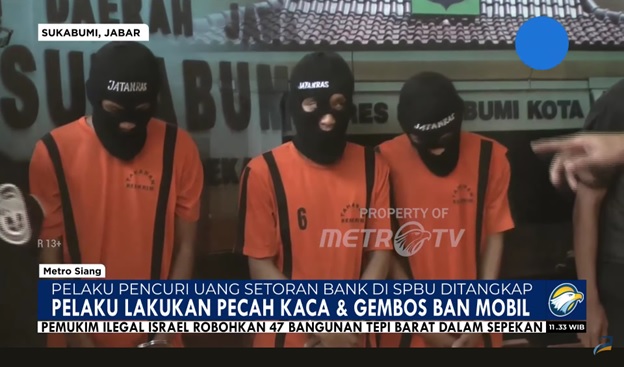 Polisi Tangkap Pencuri Uang Setoran SPBU di Sukabumi, Pakai Modus Bocor Ban