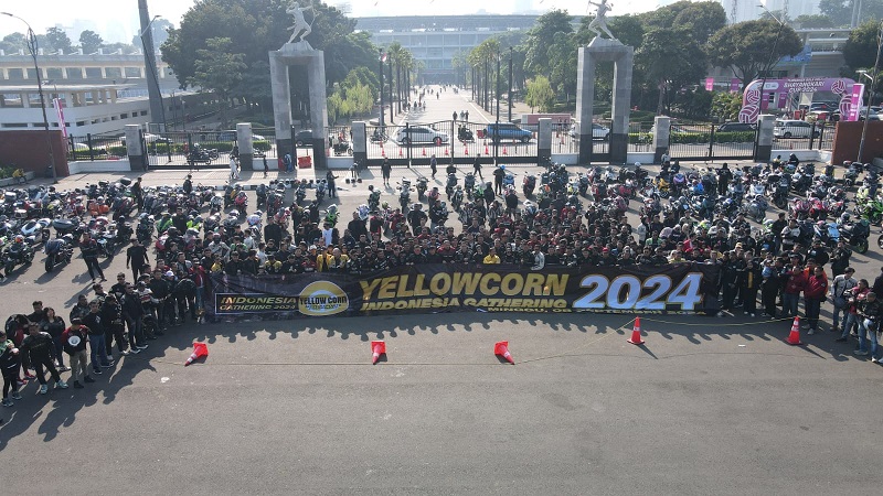 Yellowcorn Gathering 2024 cetak rekor kopdar komunitas apparel terbesar. dok ist