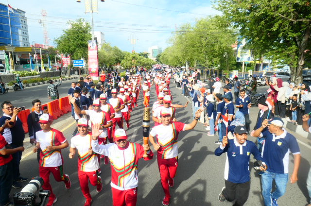 Suasana persiapan PON 2024 di Banda Aceh. (Foto: Metrotvnews.com/Fajri Fatmawati)