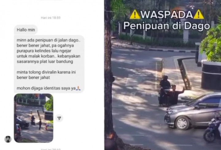 Viral Pak Ogah Pura-pura Terlindas Mobil, Ujungnya <i>Maksa</i> Minta Uang Damai