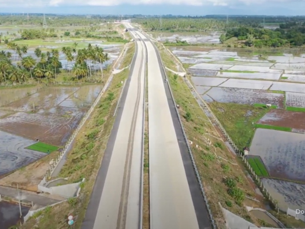 Jalan Tol Sigli-Banda Aceh. Foto: dok Hutama Karya.