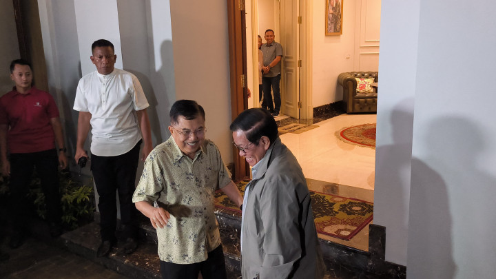 Pramono Anung-Rano Karno Temui JK