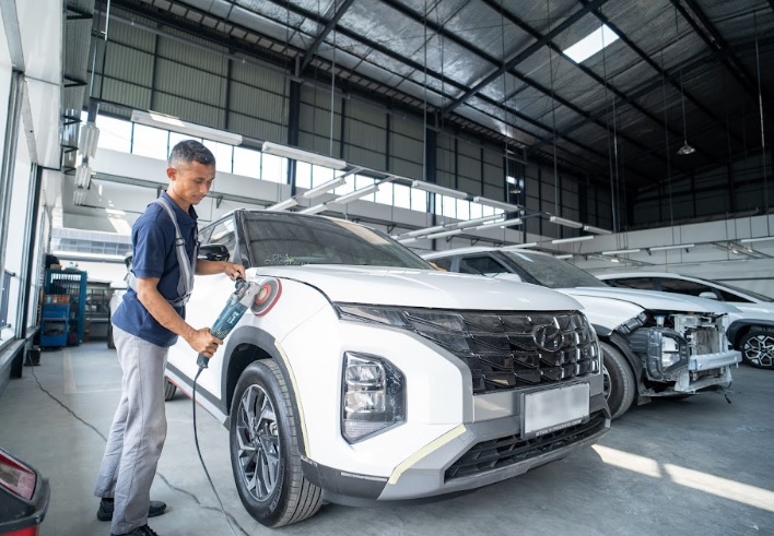 Hyundai hadirkan fasilitas layanan perbaikan body dan cat di Bekasi. dok hyundai