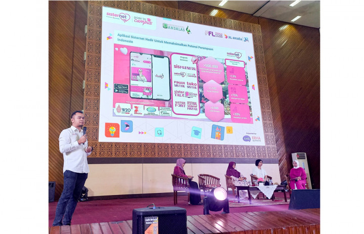 Sisternet Goes to Campus Ajak 1.500 Mahasiswi Universitas Andalas