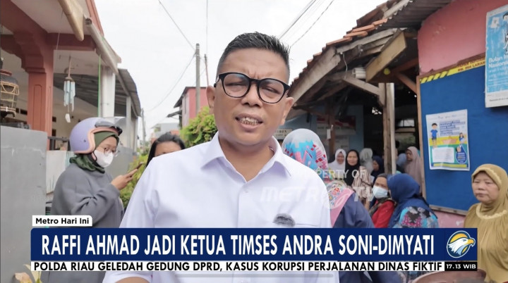 Andra Soni-Dimyati Makin Pede setelah Raffi Ahmad setuju Jadi Ketua Timses