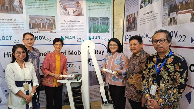 Mobile x-ray merupakan perangkat radiografi yang dapat dipindahkan atau dibawa ke berbagai lokasi. (Foto: Dok. istimewa)