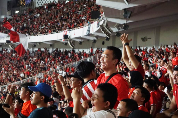 Tahan Imbang Australia, Semangat Nasionalisme Merebak di SUGBK