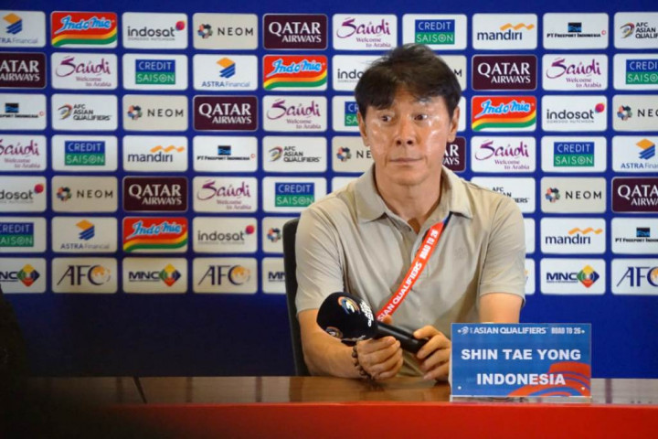 Shin Tae-yong Puas dengan Hasil Imbang Melawan Australia