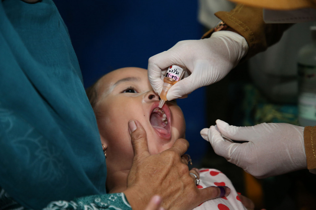 Imunisasi anak, dok: Humas Pemkot Surabaya