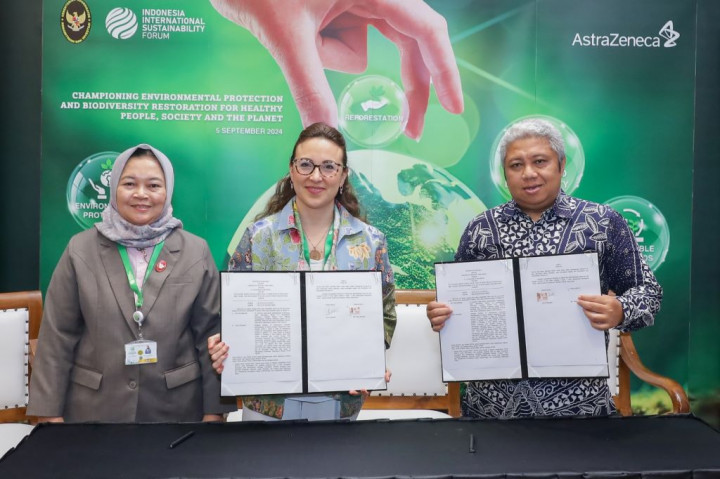 Begini Cara AstraZeneca Indonesia Restorasi Keanekaragaman Hayati di ISF 2024