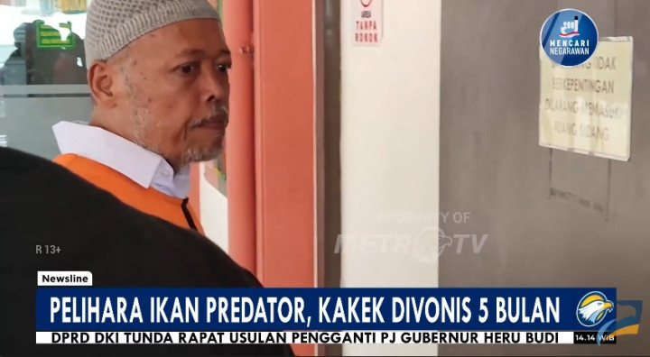 Kakek 61 Tahun di Malang Divonis 5 Bulan Penjara Akibat Pelihara Satwa Dilindungi