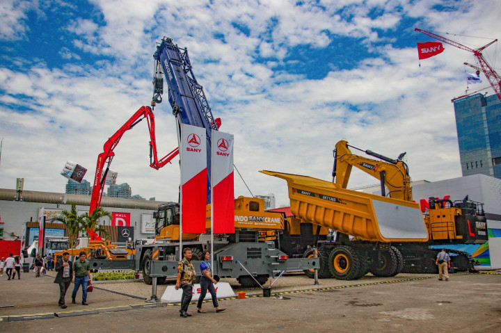 Pameran Mining Indonesia 2024 di Kemayoran Tampilkan Teknologi Alat Berat Zoomlion