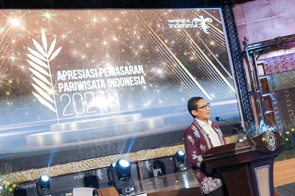 Menparekraf ajang ini memungkinkan para pesertanya berkompetisi dengan membuat video pendek Bangga Berwisata di Indonesia (BBWI).. Dok. Kemenparekraf