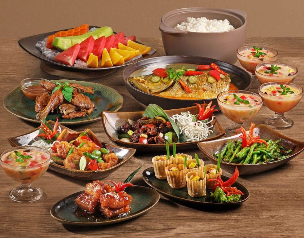 Varian menu di Seribu Rasa Restaurant. Dok. Is