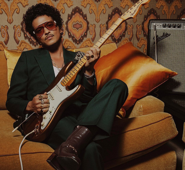 Bruno Mars Konser Lagi di JIS Malam Ini, Kenali Tema Lagu-lagunya