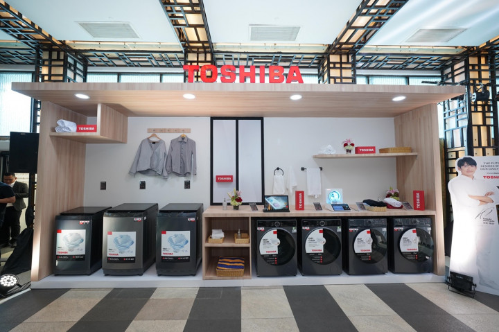 Mesin Cuci Baru Toshiba Berteknologi Canggih Lindungi Kulit Keluarga