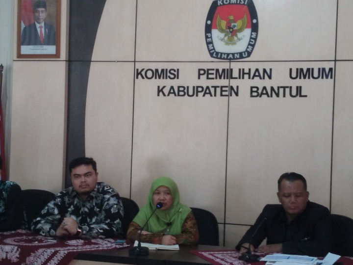 KPU Bantul Butuh 10.409 Petugas KPPS Pilkada