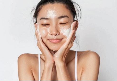 Produk cleansing membantumu untuk membersihkan wajah secara optimal. Ilustrasi Freepik