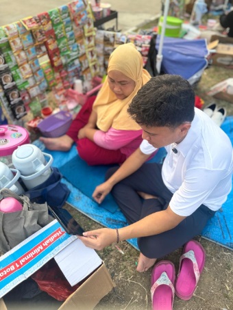 Oknum Suporter Halangi Bacalon Wali Kota Tangerang Faldo Maldini Nonton Laga Persikota