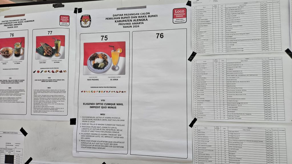 Simulasi Pilkada 2024 di Maros, KPU Perlihatkan Kotak Kosong di Surat Suara