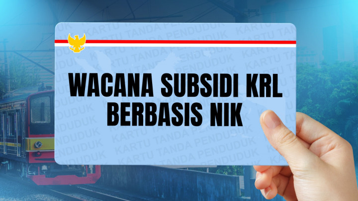 Wacana Subsidi KRL Berbasis NIK
