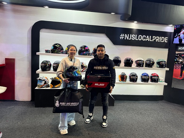 IMHAX 2024: Beli Jaket Motor Jokowi Dapat Traktiran Helm