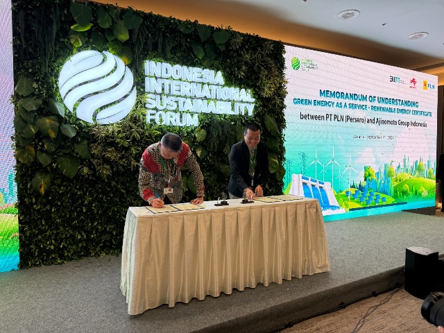  Kurangi emosi karbon, Ajinomoto sepakati perjanjian kerja sama REC dengan PLN. (Foto: Dok. istimewa)