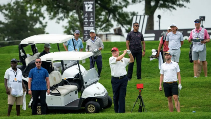 Trump Selamat dari Penembakan, Kamala Harris Lega