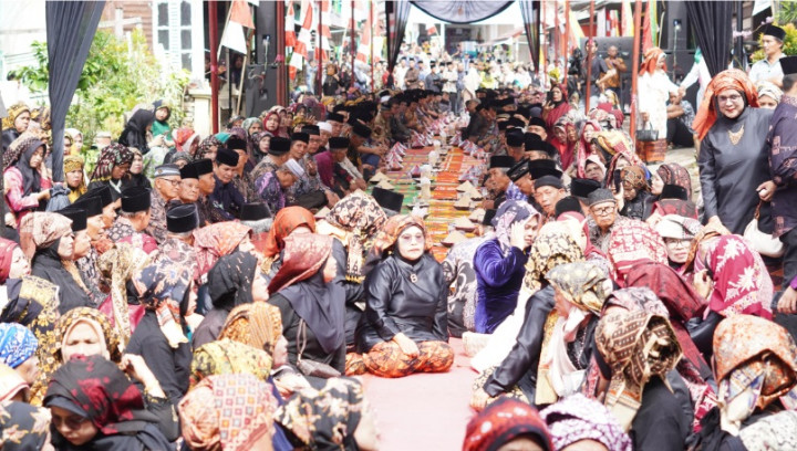 Ajun Arah Prosesi Sakral Festival Lek Nagroi di Jambi
