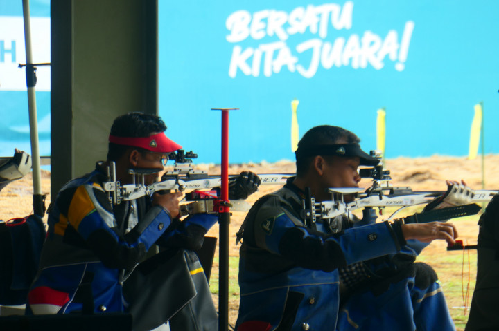 Venue Menembak PON XXI Diperbaiki, Pertandingan kembali Lancar