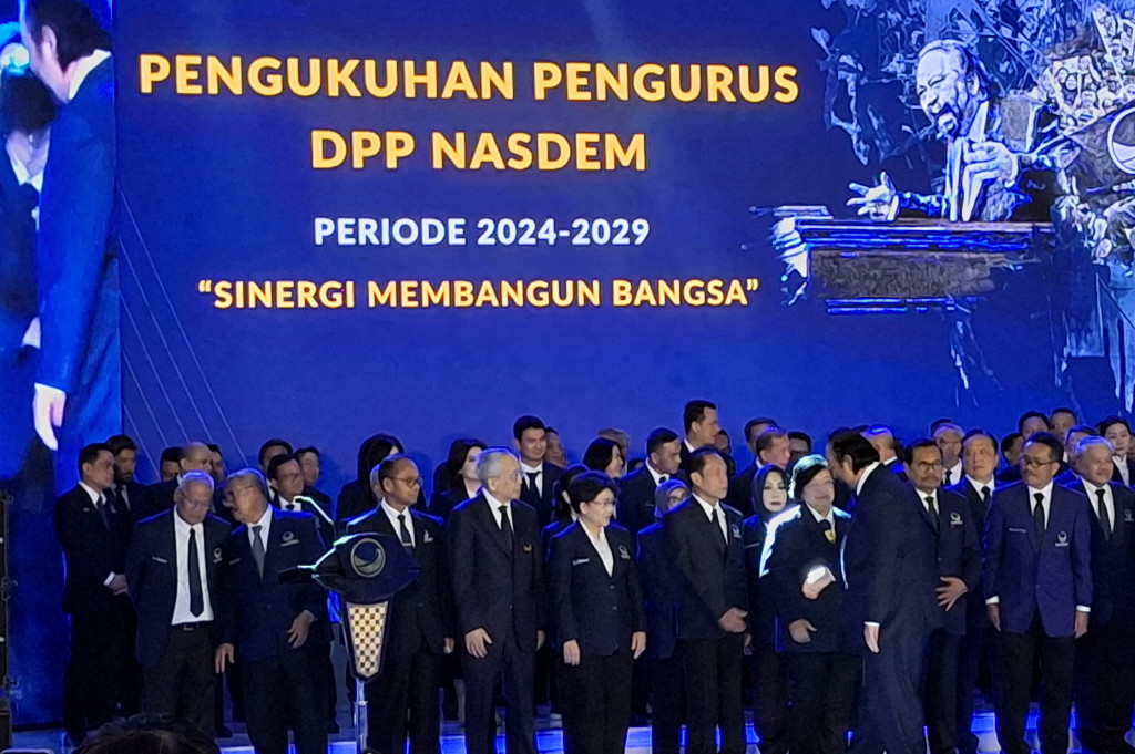 Surya Paloh Kukuhkan Pengurus DPP NasDem Periode 2024-2029