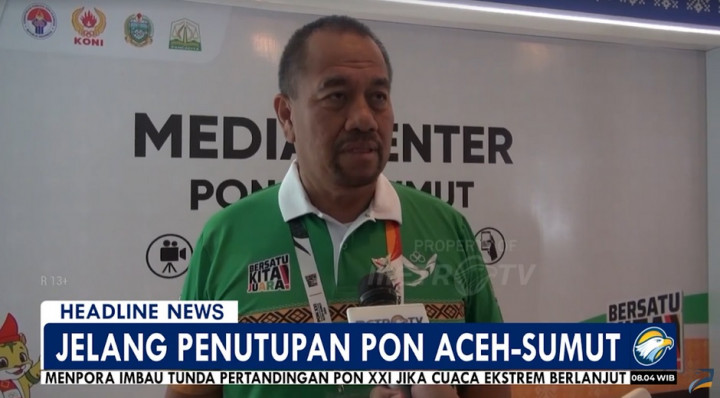 Persiapan Jelang Penutupan PON XXI Aceh-Sumut Terus Dikebut